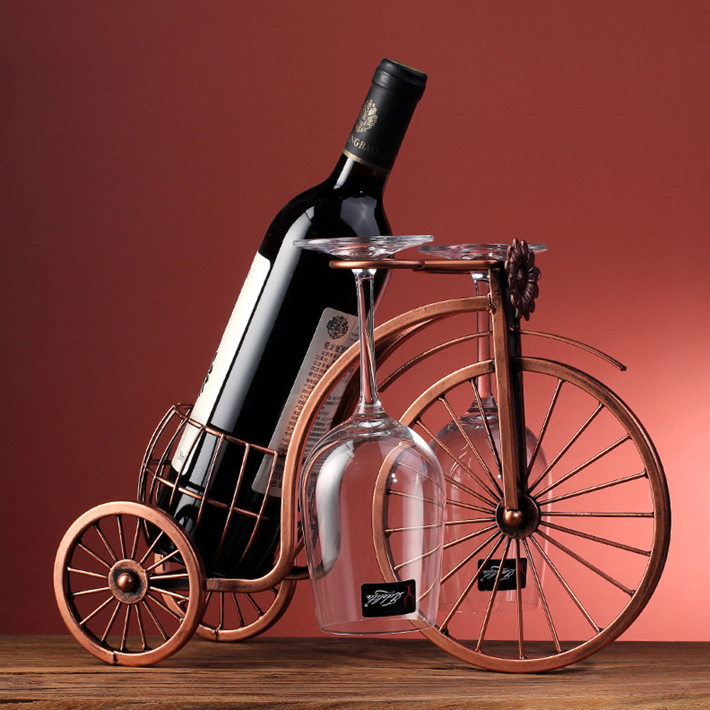 자전거 와인잔걸이 와인랙 와인홀더 와인렉 와인거치대 와인받침대 와인보관대 와인병거치대