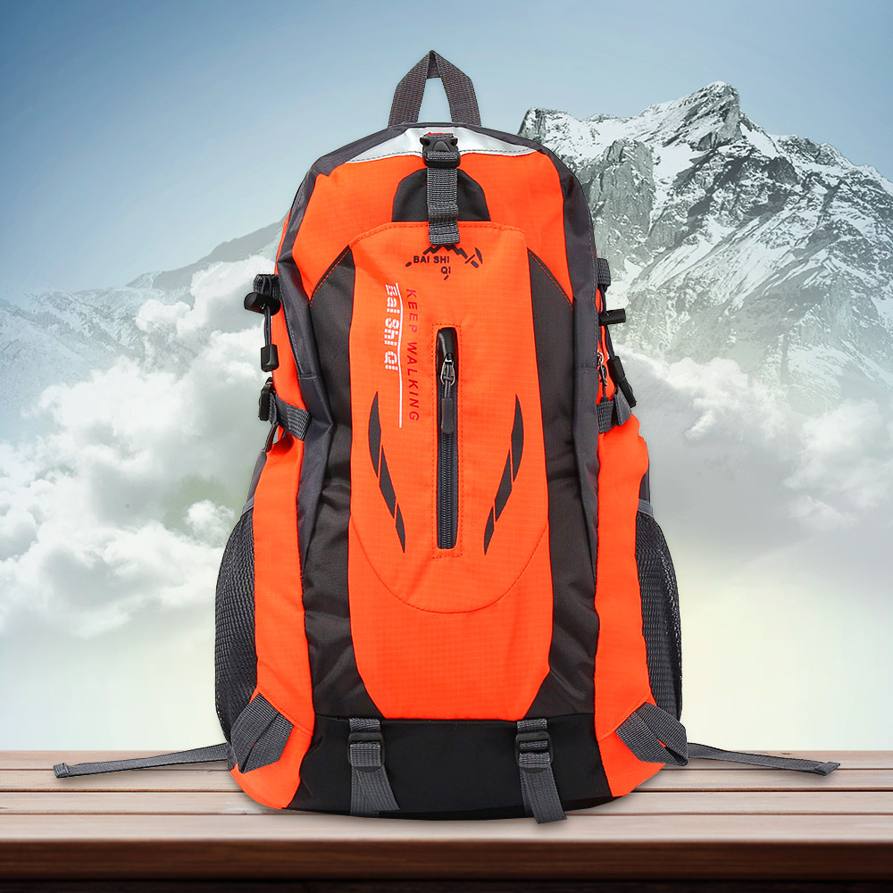 케이탑 방수 등산 가방 하이킹 스포츠 백팩 오렌지 방수등산가방 방수배낭 등산배낭 등산백팩