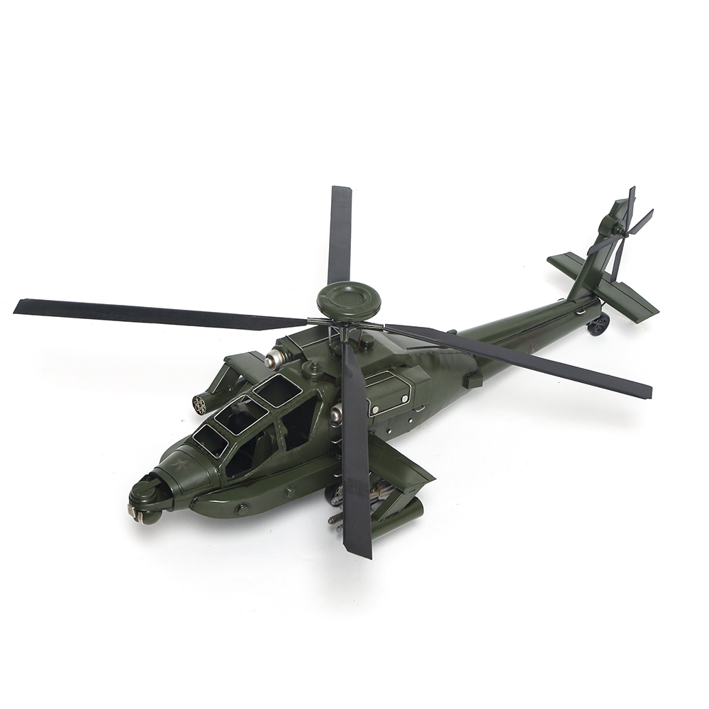 아트피플-A105 철제 헬리콥터 모형 장식 빈티지소품 헬리콥터모형 철제헬리콥터모형