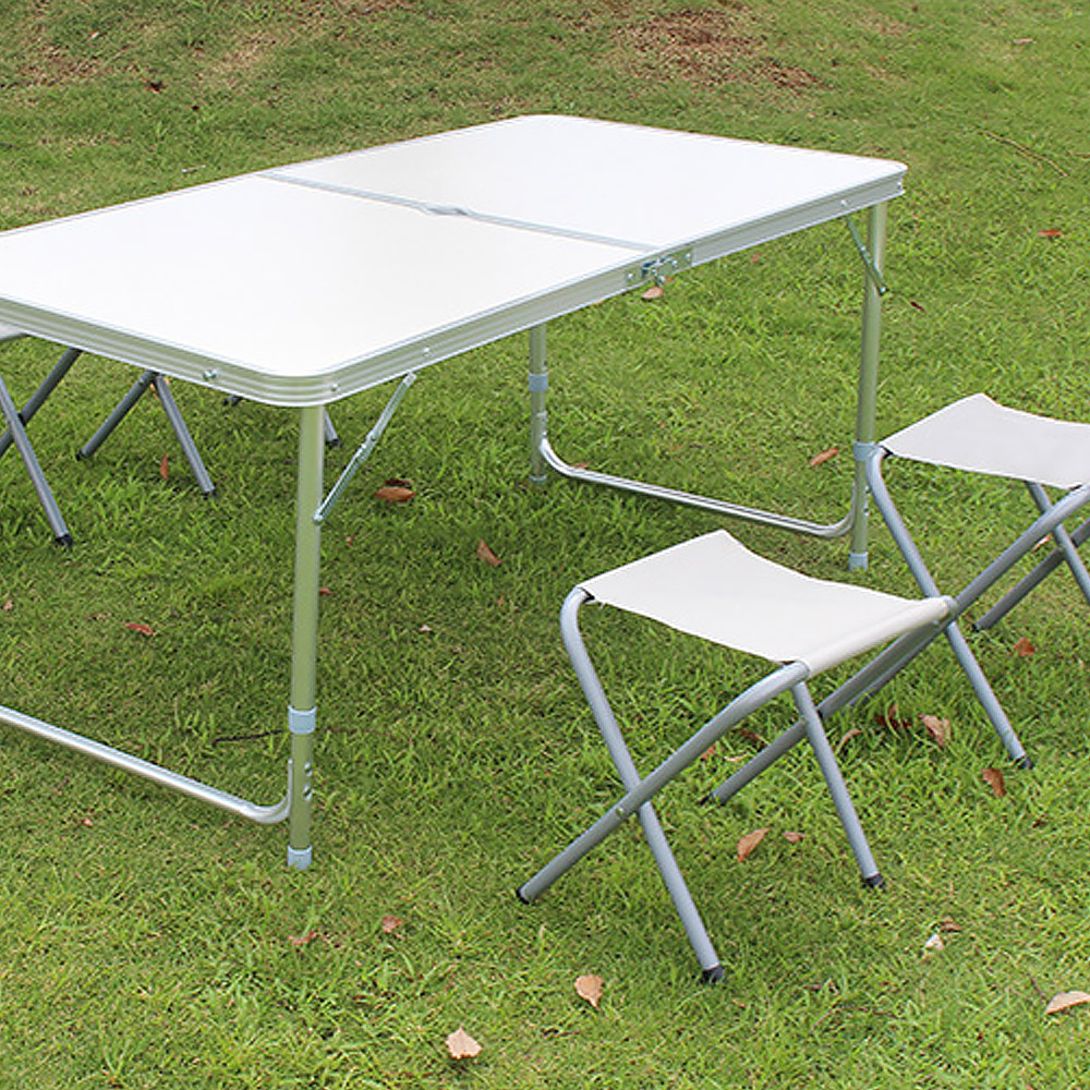 4인용 접이식 캠핑테이블 의자세트 휴대용 간이테이블 접이식테이블 캠핑테이블의자세트