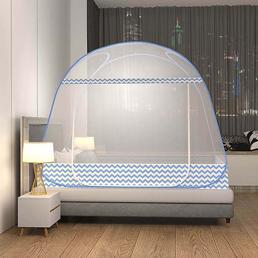 편한잠 돔형 원터치 모기장 침대 캠핑 야외방충망 원터치모기장 간편모기장 접이식모기장