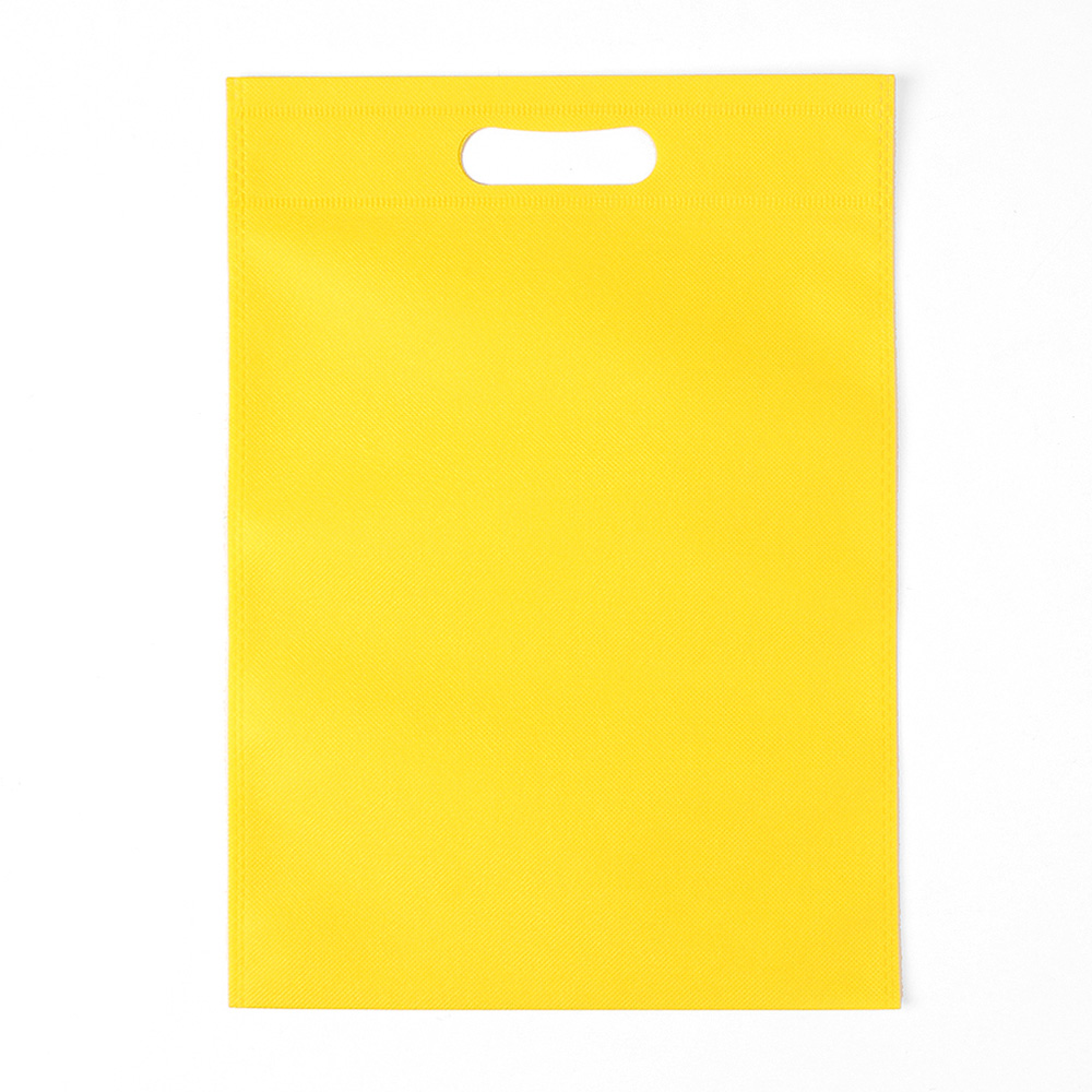 컬러 부직포 가방 10p 40x50cm 옐로우 쇼핑백 부직포가방 부직포백 튼튼한쇼핑백