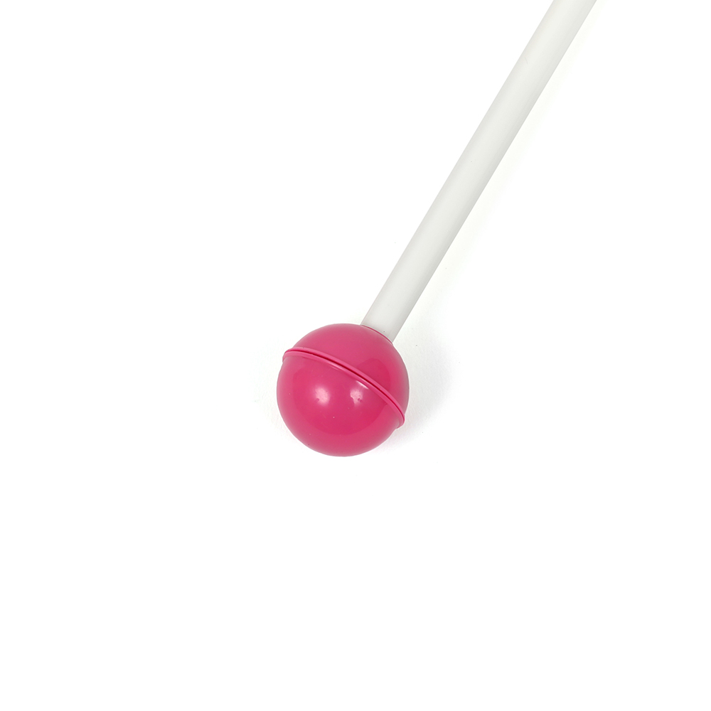 츄파르 막대사탕 젤펜(핑크) 캔디 디자인 검정볼펜