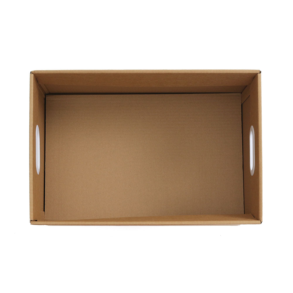 손잡이 크라프트 종이박스(48.5x32.5cm) 수납박스