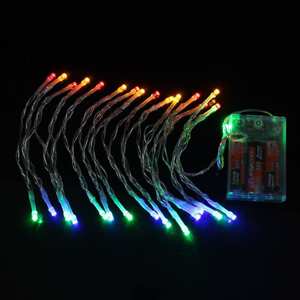 샤인무드 LED 30구 투명선 피켓 전구 컬러 파티 응원