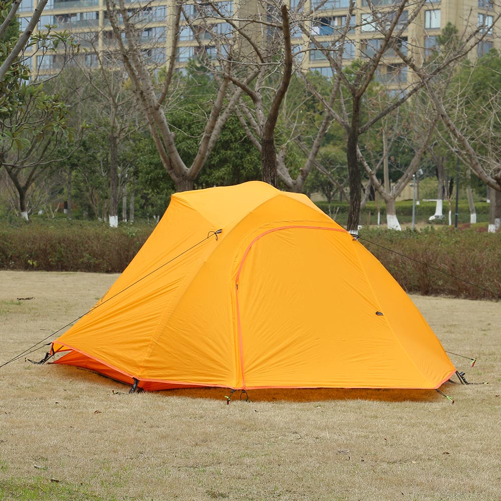 3인용 더블 레이어 초경량 텐트 백패킹 야외텐트