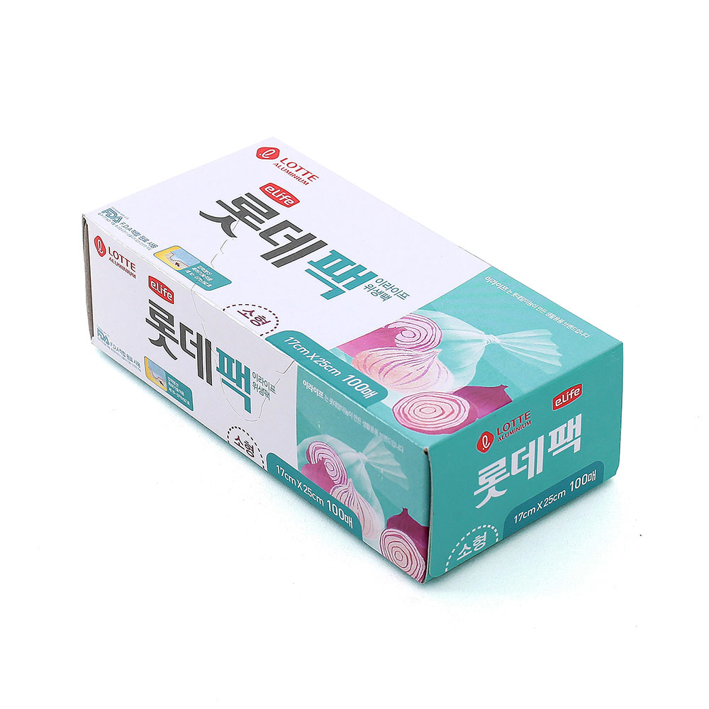 [이라이프] 위생백 100매입 소형 음식보관 비닐팩