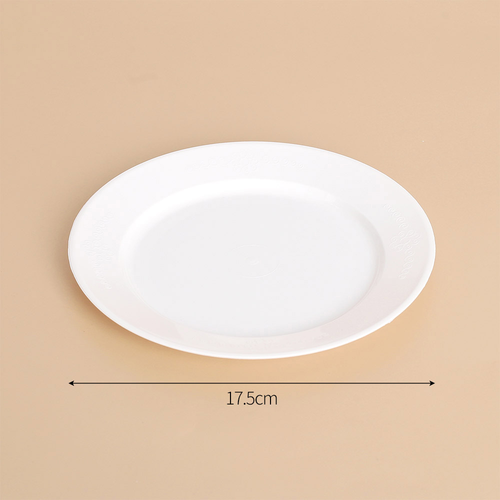 [이라이프] 다회용 접시 10개입(18cm) 플라스틱접시