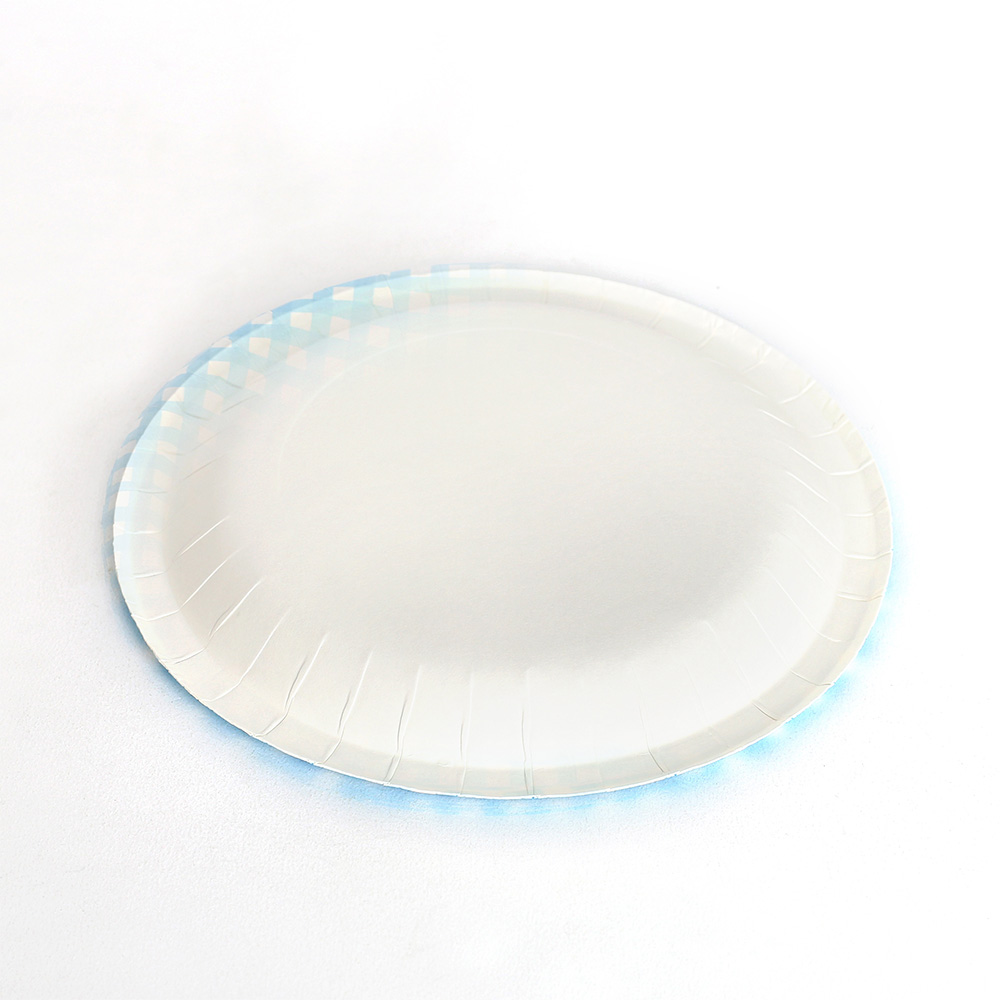 [이라이프] 컬러 종이접시 10개입(18cm)위생 종이그릇
