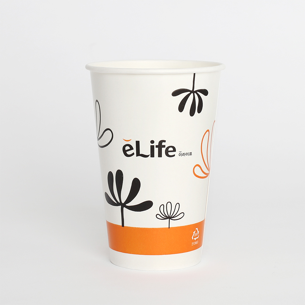 [이라이프] 종이컵 25개입(340ml) 일회용 커피컵