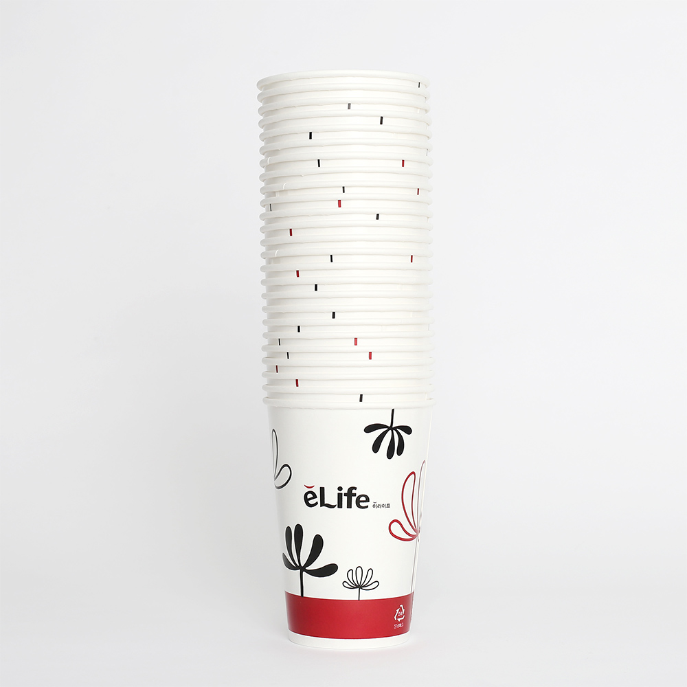 [이라이프] 종이컵 25개입(454ml) 위생 카페종이컵