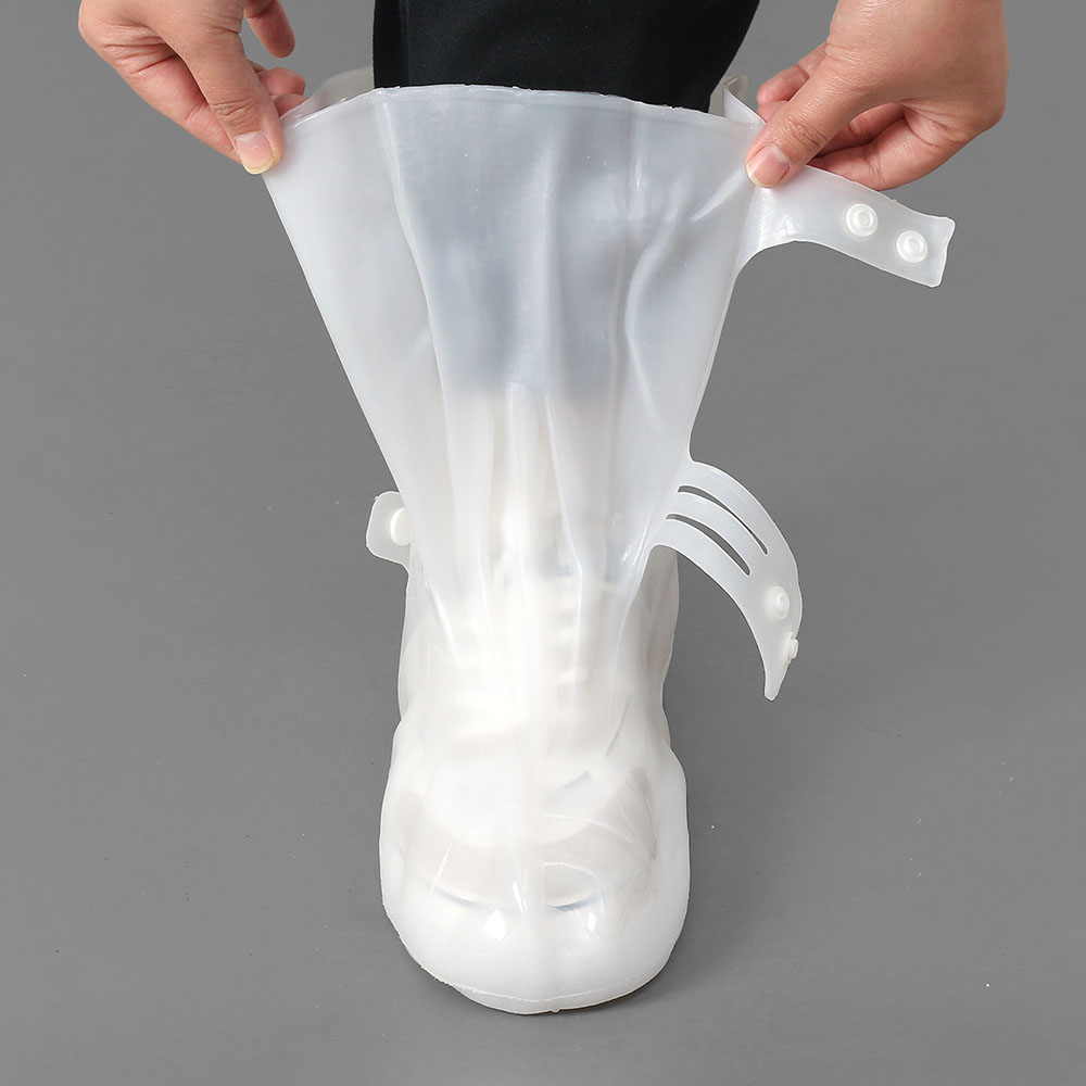 레이니 PVC 방수 신발커버(250~260mm) (하이화이트)