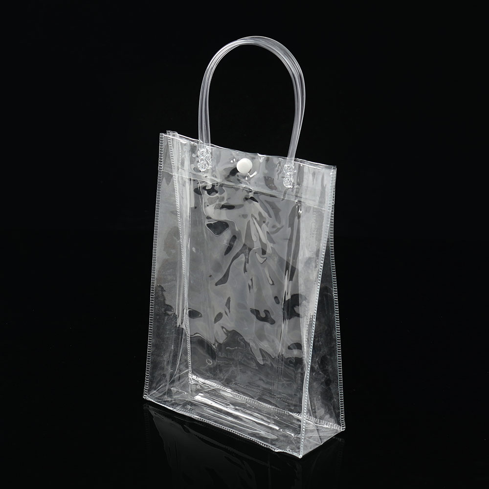 투명 PVC 쇼핑백 10p세트(18x25cm) 와인가방
