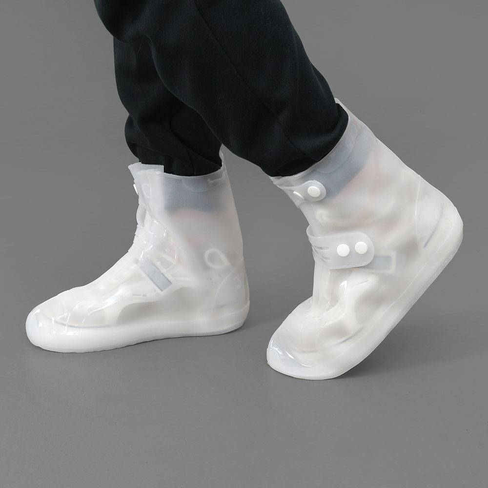 레이니 PVC 방수 신발커버(250~260mm) 미들화이트