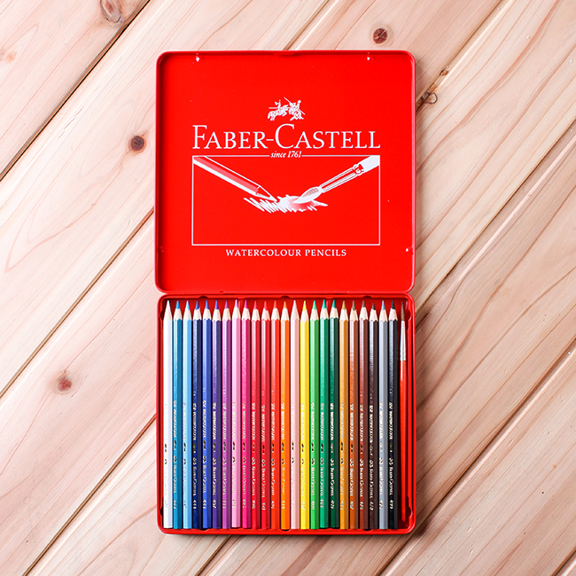 파버카스텔 23색 수채색연필세트 색연필세트 파버카스텔색연필 파버카스텔24색색연필