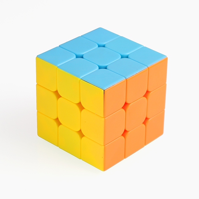 파스텔 3x3 큐브 두뇌발달 큐브퍼즐 사각퍼즐 루빅스큐브 3x3큐브 큐브열쇠고리