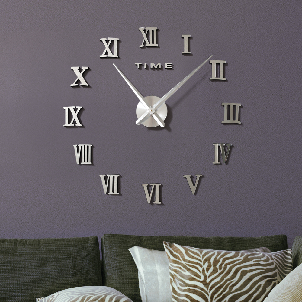 DIY 로마숫자 붙이는 벽시계 인테리어벽시계 벽걸이시계 DIY벽시계 거실벽시계 인테리어시계