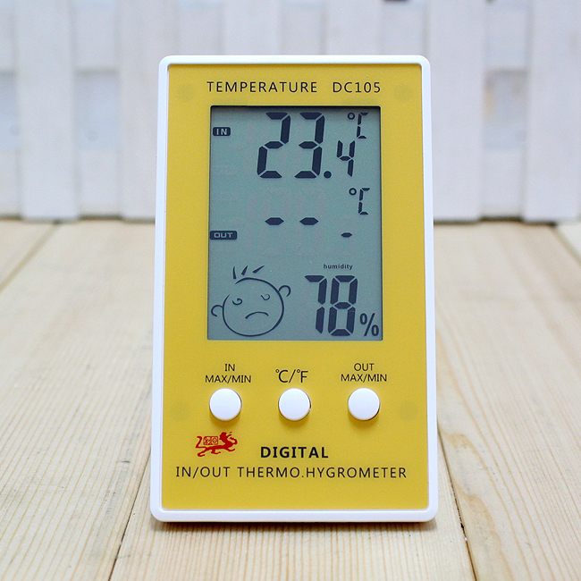 탁상용 디지털 온도계 습도계 탁상 온습도계 디지털시계 탁상시계 알람시계 무소음시계