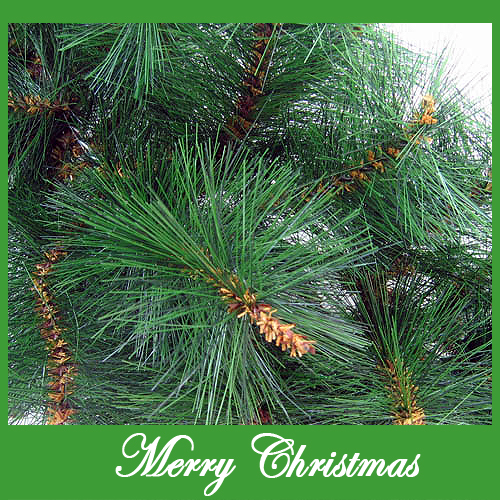 120cm 반달형 풍성한 솔잎 크리스마스 가랜드 크리스마스트리 트리장식 장식용품 장식소품